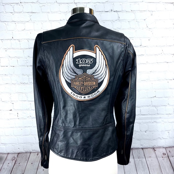 Harley-Davidson Jackets & Blazers - NWOT! |•HARLEY DAVIDSON•| Incredible 105 Year Anniversary Leather Jacket